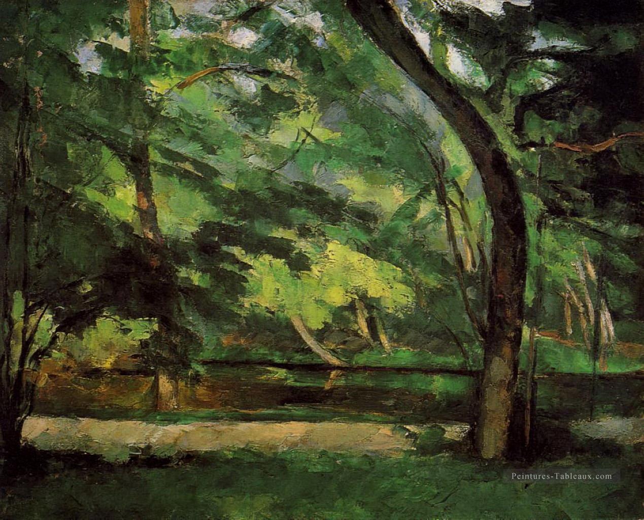 L’Etang des Soeurs à Osny Paul Cézanne Peintures à l'huile
